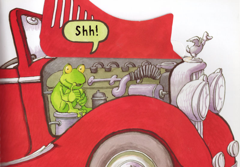 Duck's Key - Frog in Engine